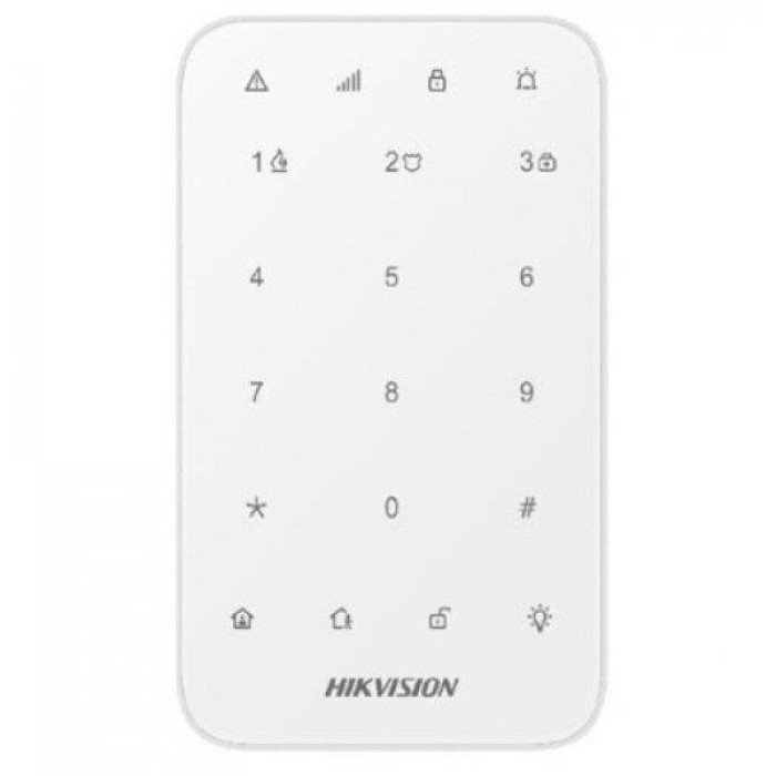 Bezprzewodowa klawiatura LCD | AX PRO DS-PK1-LT-WE HIKVISION