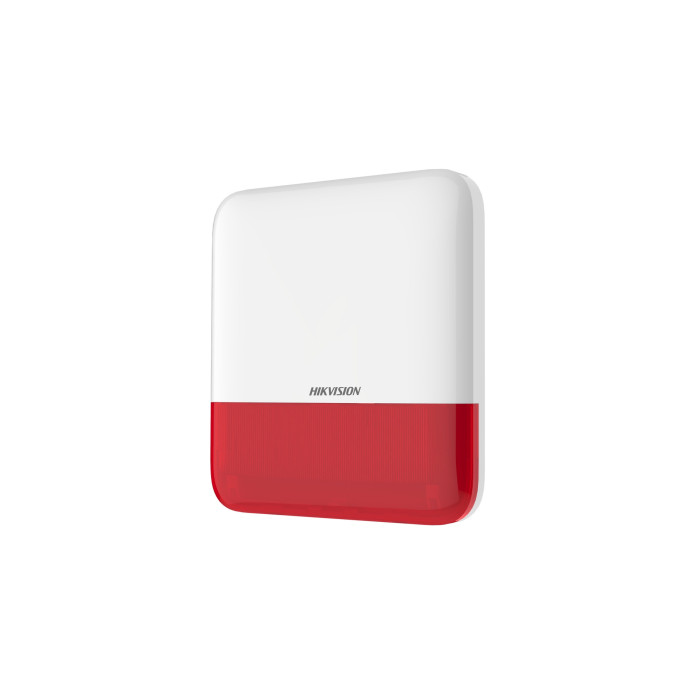 HIKVISION Zewnętrzny sygnalizator alarmowy AX PRO DS-PS1-E-WE(O-STD)/Red
