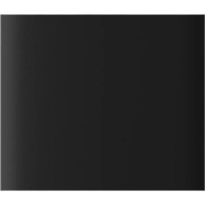 AJAX Przycisk CenterButton (1-gang) vertical (black)