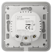 AJAX Włącznik światła LightCore (2-gang) vertical
