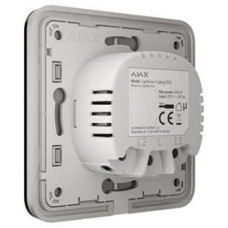 AJAX Włącznik światła LightCore (2-gang/2-way) vertical