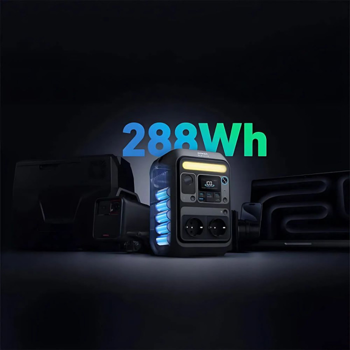 Przenośna stacja zasilania Anker Solix C300X 288Wh 300W