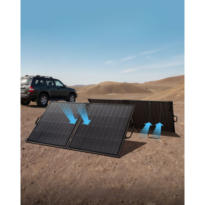 Panel Solarny Składany Bifacial Anker Solix PS200 200W