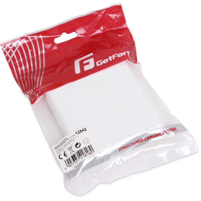 GNIAZDO GETFORT ŚWIATŁOWODOWE 2xADAPTER SC LC FTTH