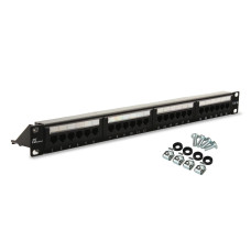 PATCH PANEL UTP CAT.5E 24 PORTY PGF-5EUTP24-B4 GETFORT