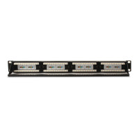 PATCH PANEL UTP CAT.5E 24 PORTY PGF-5EUTP24-B4 GETFORT