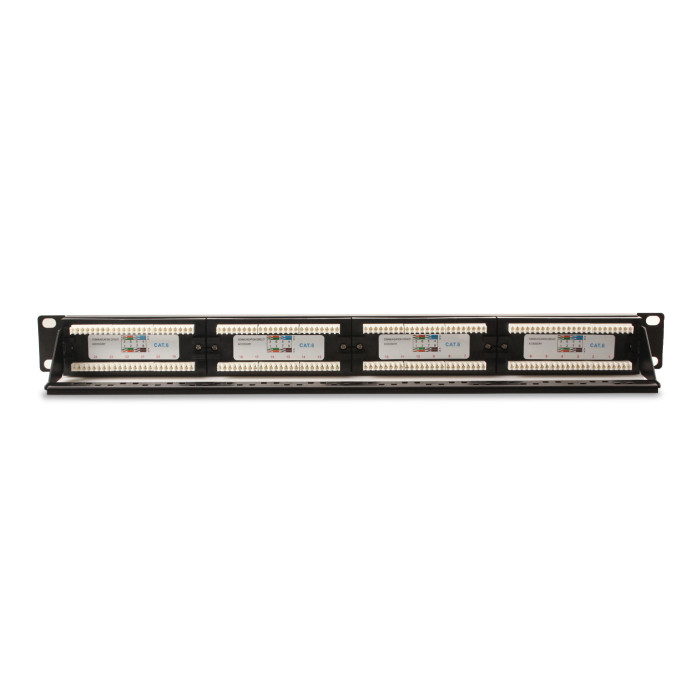 PATCH PANEL UTP CAT.6 24 PORTY PGF-6UTP24-B4 GETFORT
