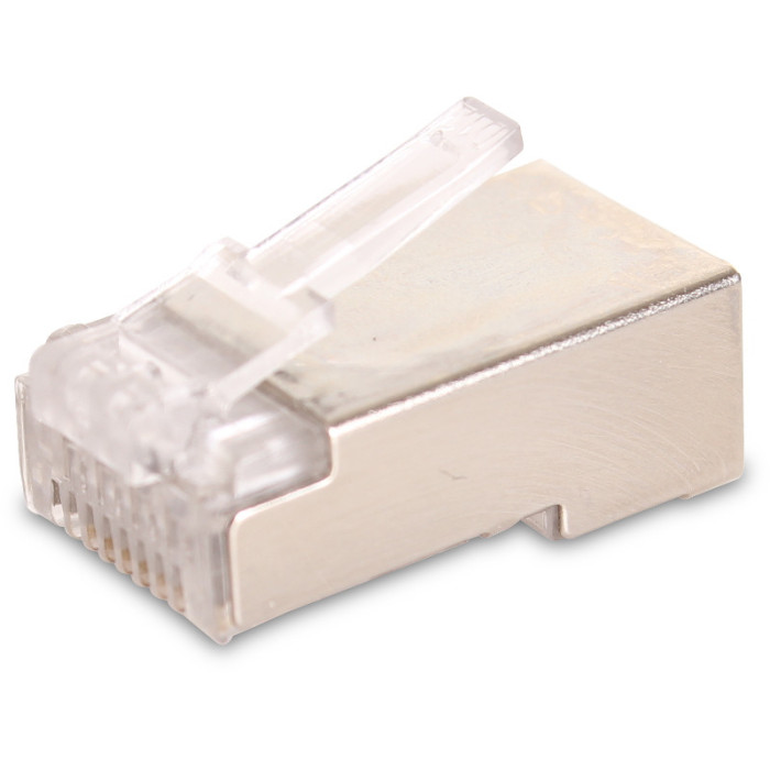 WTYK SIECIOWY GETFORT RJ45 CAT.5e 8P8C EKRANOWANY (100SZT)