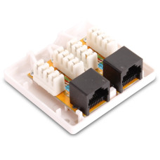 GNIAZDO NATYNKOWE GETFORT 2XRJ45 KAT.5E