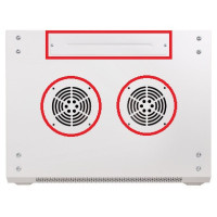 SZAFA RACK GETFORT 19 CALI 4U 600X450 WISZĄCA SZARA