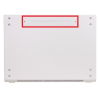 SZAFA RACK GETFORT 19 CALI 4U 600X450 WISZĄCA SZARA