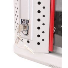 SZAFA RACK GETFORT 19 CALI 6U 600X450 WISZĄCA SZARA