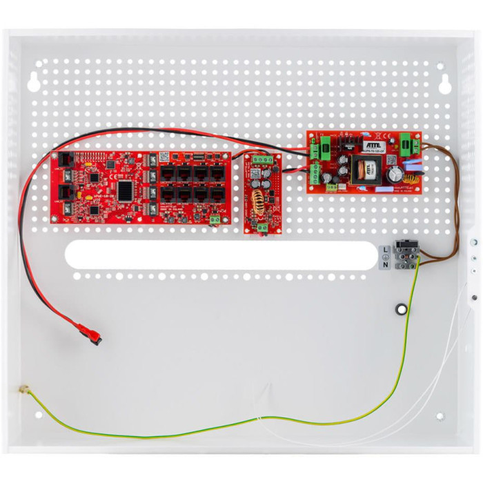 SWITCH POE DO 8 KAMER IP ATTE IPUPS-8-20-H
