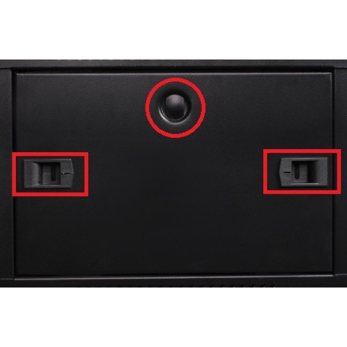 Szafa Rack GETFORT 19 cali 22U 600x600 Stojąca perforowana