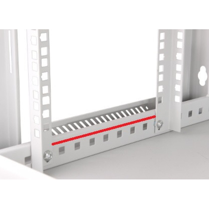SZAFA RACK GETFORT ECO v2 19 CALI 9U 600X450 Wisząca Szara