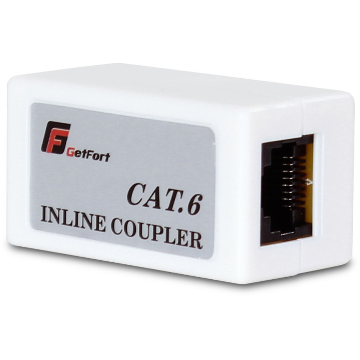 ŁĄCZNIK RJ45 GETFORT CAT.6 (beczka) RJ45-G / RJ45-G