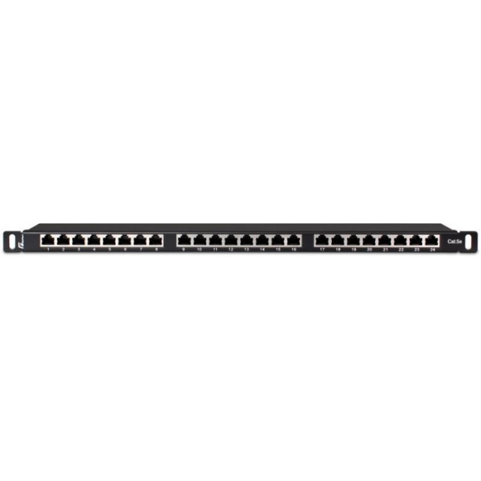 PATCH PANEL FTP CAT.5E 24 PORTY 0.5U PGF-5EFTP24-B8 GETFORT