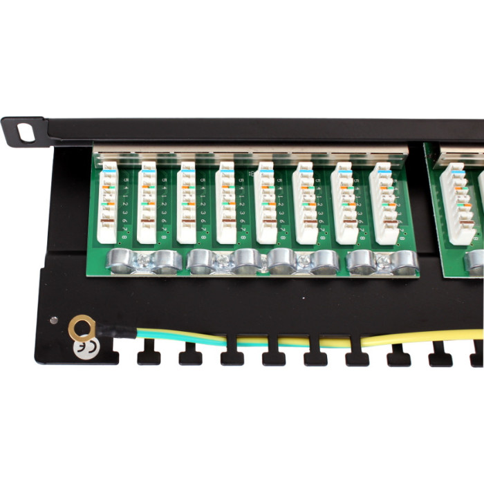 PATCH PANEL FTP CAT.5E 24 PORTY 0.5U PGF-5EFTP24-B8 GETFORT
