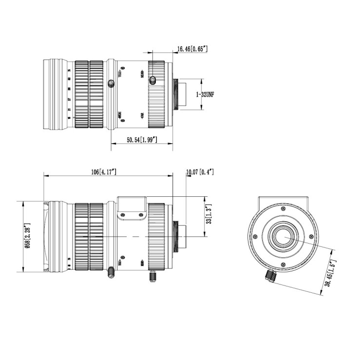 OBIEKTYW DAHUA PFL1575-A12D