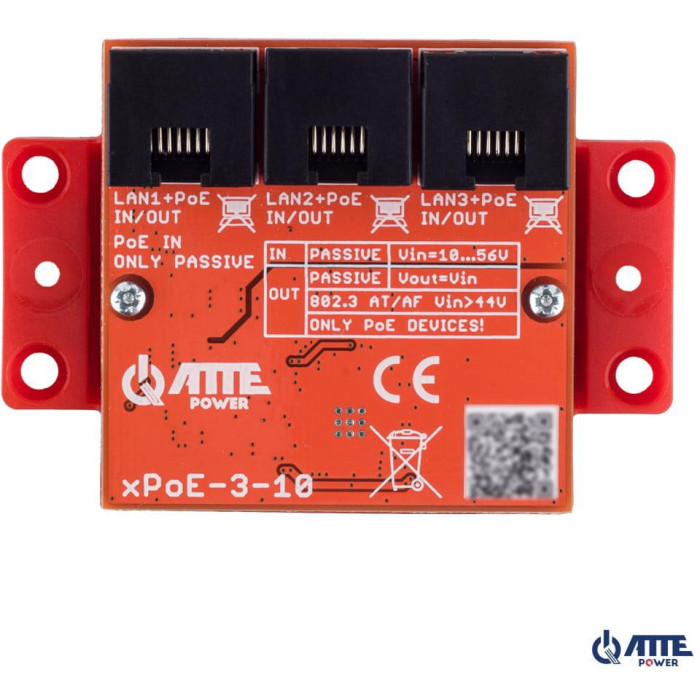 SWITCH 3-PORTOWY POE ATTE xPoE-3-10