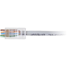 WTYK SIECIOWY PRZELOTOWY GETFORT RJ45 CAT.6 8P8C (100szt)
