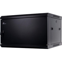 SZAFA RACK GETFORT 19 CALI 6U 600X600 WISZĄCA DRZWI STALOWE