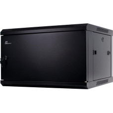 SZAFA RACK GETFORT 19 CALI 6U 600X600 WISZĄCA DRZWI STALOWE