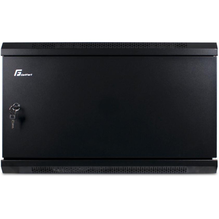 SZAFA RACK GETFORT 19 CALI 6U 600X600 WISZĄCA DRZWI STALOWE