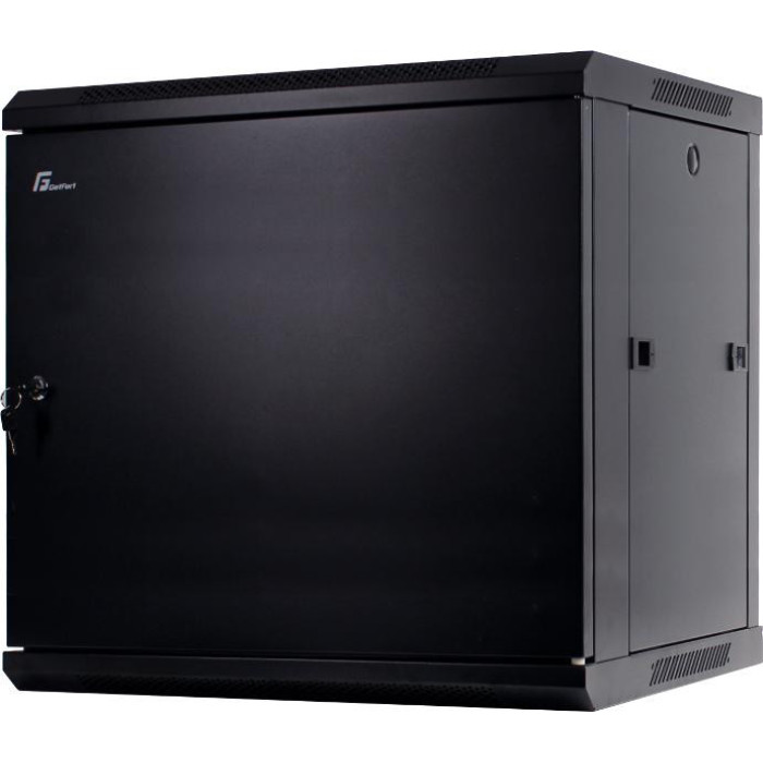 SZAFA RACK GETFORT 19 CALI 12U 600X600 WISZĄCA DRZWI STALOWE