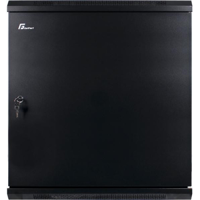 SZAFA RACK GETFORT 19 CALI 12U 600X600 WISZĄCA DRZWI STALOWE
