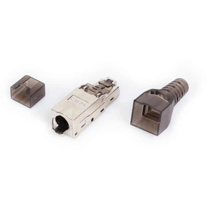 WTYK MODULARNY BEZNARZĘDZIOWY GETFORT RJ45 CAT.6A FTP 8P8C