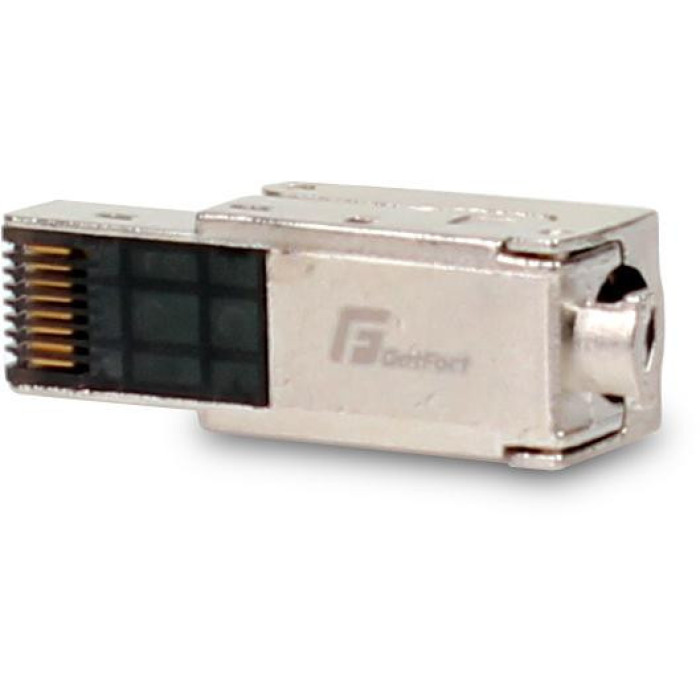 WTYK MODULARNY BEZNARZĘDZIOWY GETFORT RJ45 CAT.6A FTP 8P8C