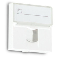 ADAPTER GETFORT 2 MOD 1XRJ45 MOSAIC 45x45mm