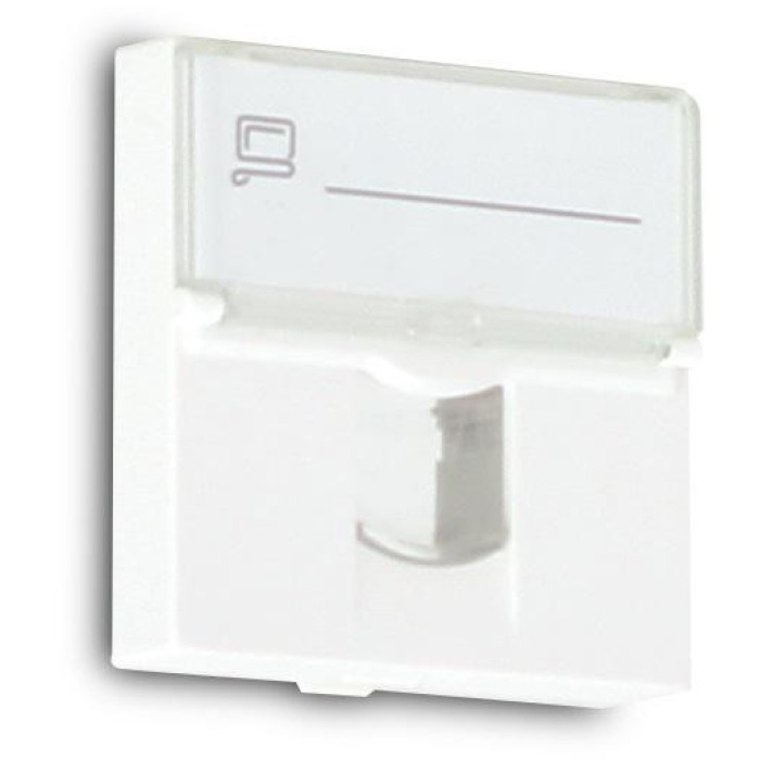 ADAPTER GETFORT 2 MOD 1XRJ45 MOSAIC 45x45mm