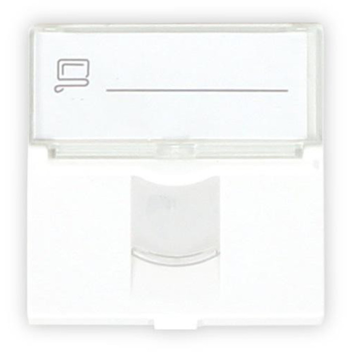 ADAPTER GETFORT 2 MOD 1XRJ45 MOSAIC 45x45mm