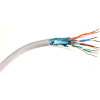 KABEL SKRĘTKA GETFORT CAT.6 F/UTP PVC szary 305m
