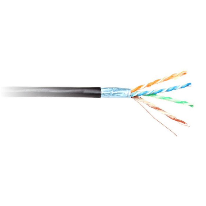 KABEL SKRĘTKA GETFORT CAT.6 F/UTP UV ŻELOWANY 305m