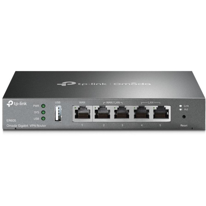 ROUTER TP-LINK TL-ER605 VPN SafeStream, Multi-WAN