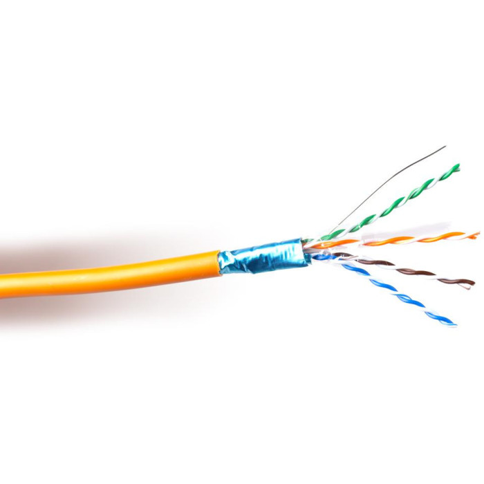 KABEL SKRĘTKA GETFORT PREMIUM CAT.6 F/UTP LSOH 1m