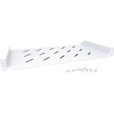 Półka rackowa uniwersalna Getfort 19 cali 1U 270mm Szara