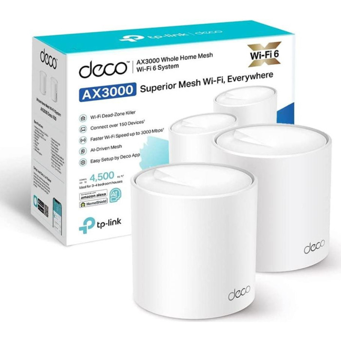 DOMOWY SYSTEM WI-FI MESH TP-LINK DECO X50(2-PACK)