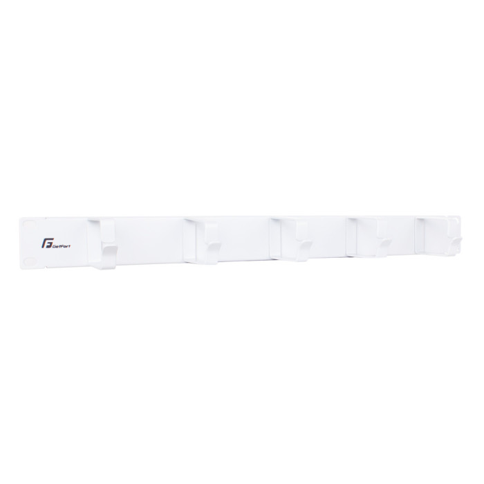 ORGANIZER KABLI 1U POZIOMY METALOWY SZARY OGF-MR-G GETFORT