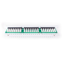 PATCH PANEL UTP CAT.6 24 PORTY SZARY PGF-6UTP24-B5-G GETFORT
