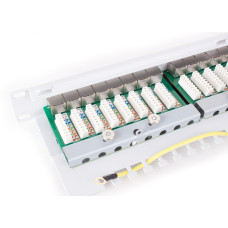PATCH PANEL FTP CAT.5E 24 PORTY SZARY PGF-5EFTP24-B6-G GETFORT