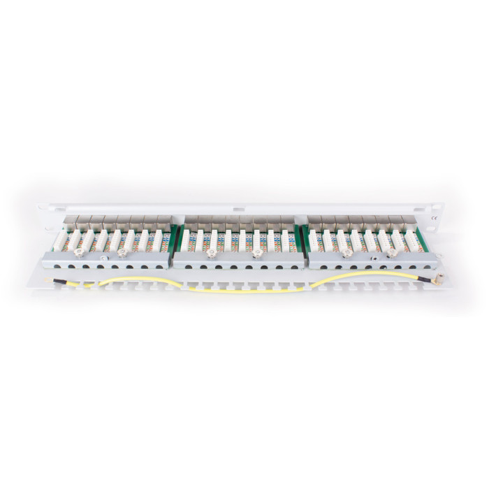 PATCH PANEL FTP CAT.5E 24 PORTY SZARY PGF-5EFTP24-B6-G GETFORT