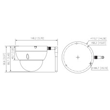 KAMERA IP DAHUA IPC-HDBW1430DE-SW-0280B