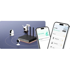 Rejestrator IP Imou NVR-N110W-8A0E Wi-Fi 10- kanałowy