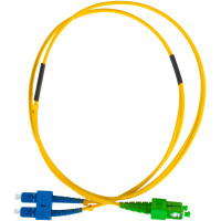 PATCHCORD ŚWIATŁOWODOWY GETFORT SM SC/UPC-SC/APC DUPLEX 1M