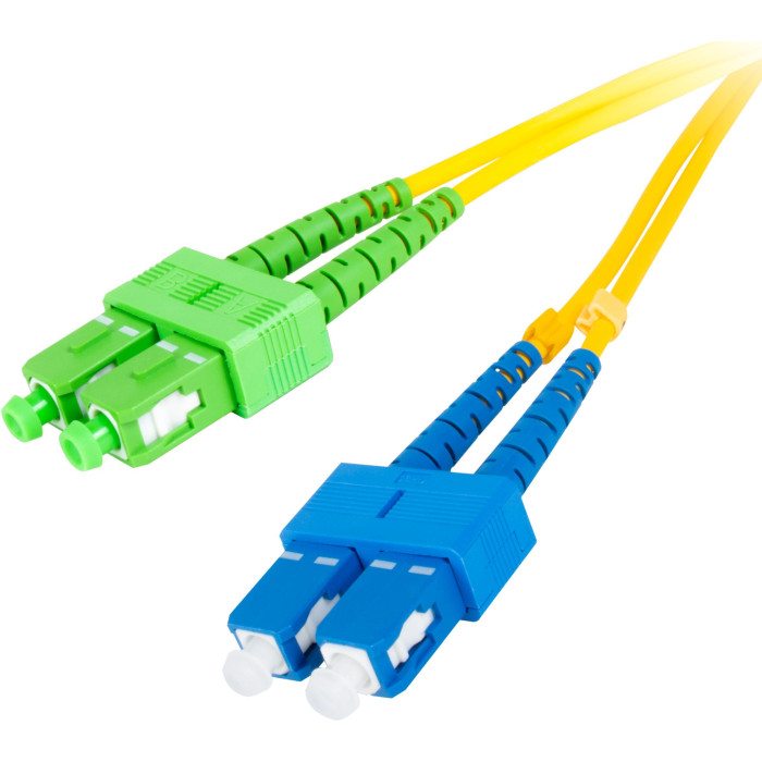 PATCHCORD ŚWIATŁOWODOWY GETFORT SM SC/UPC-SC/APC DUPLEX 5M