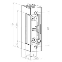 ELEKTROZACZEP SYMETRYCZNY 12V DC REWERSYJNY KENIK KG-ES04-R